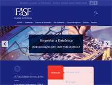 Tablet Screenshot of fasfsul.com.br